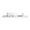 15.0 Industrial FPM, FP6000, XGA, 16M colors, Analog Multi Touch (2 points), Front USB A/micro-B, DVI, USB Type B, 24V DC