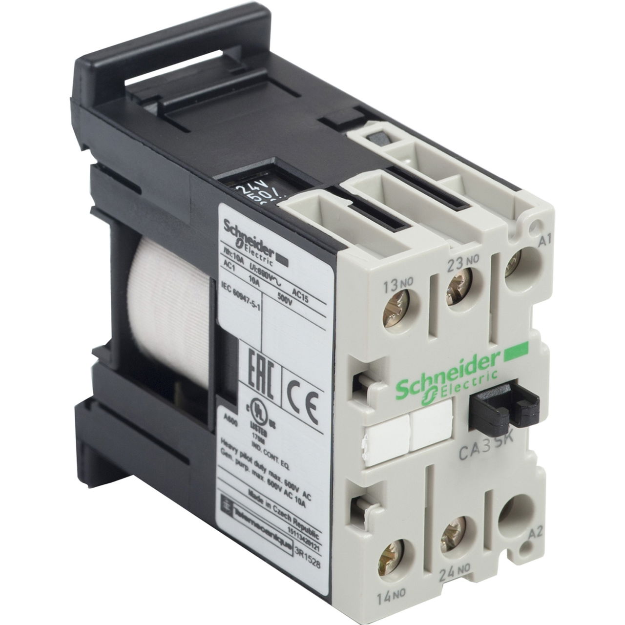 TeSys SK control relay - 2 NO - <= 690 V - 24 V DC standard coil