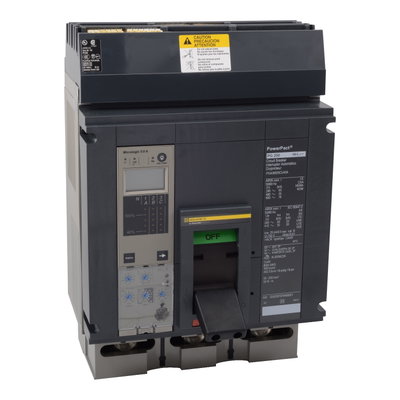 Circuit breaker, PowerPacT P, I-Line, Micrologic 3.0, 600A, 3 pole, 25 kA, 600 VAC, phase ABC, 100% rated