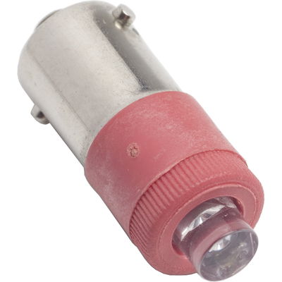 LED bulb with BA9s base - red - 24 V AC/DC