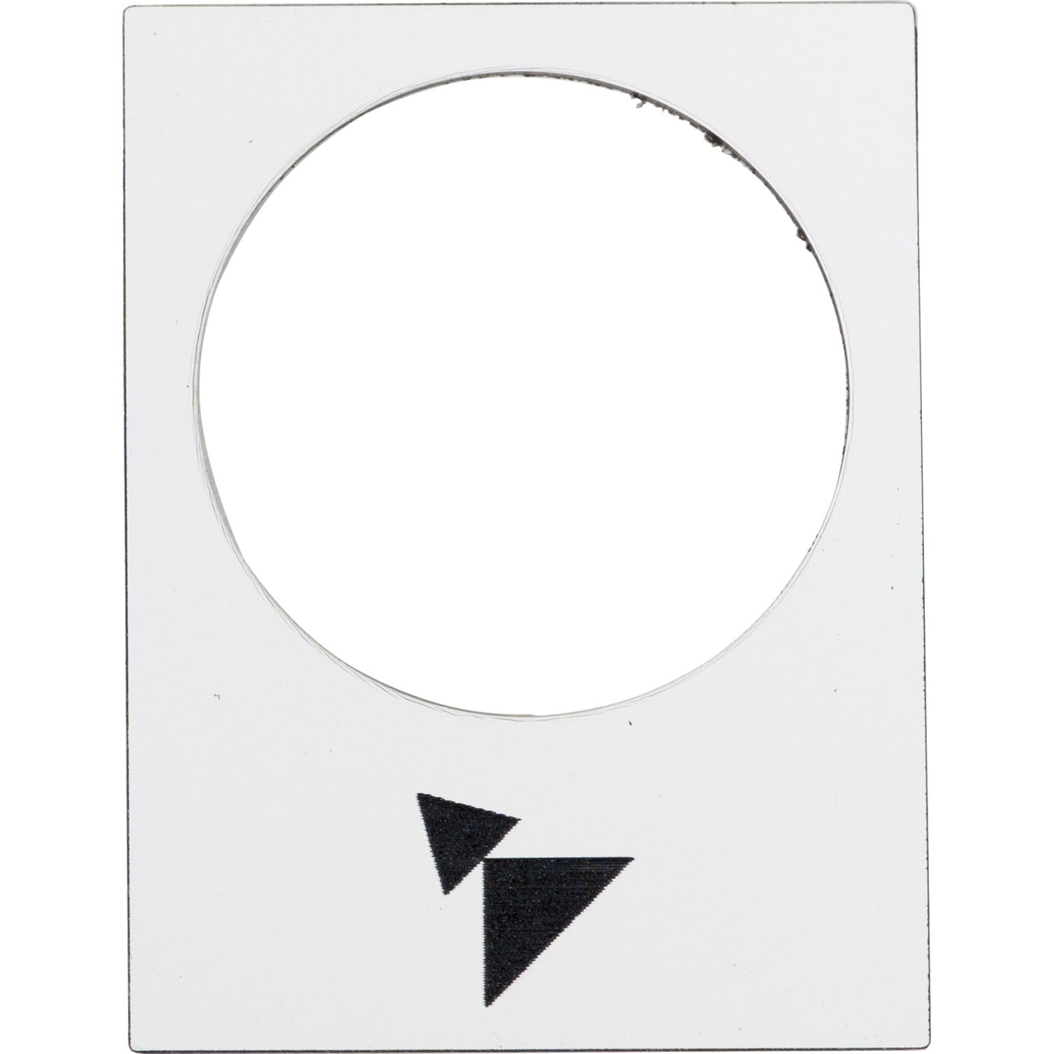 Legend - 30 x 40 mm - white - forward, slow-fast