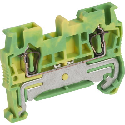 Bladfj plint 2,5mm² grön/gul
