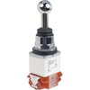 Joystick controller - Ø 30 - 3 positions spring return - 2 NC