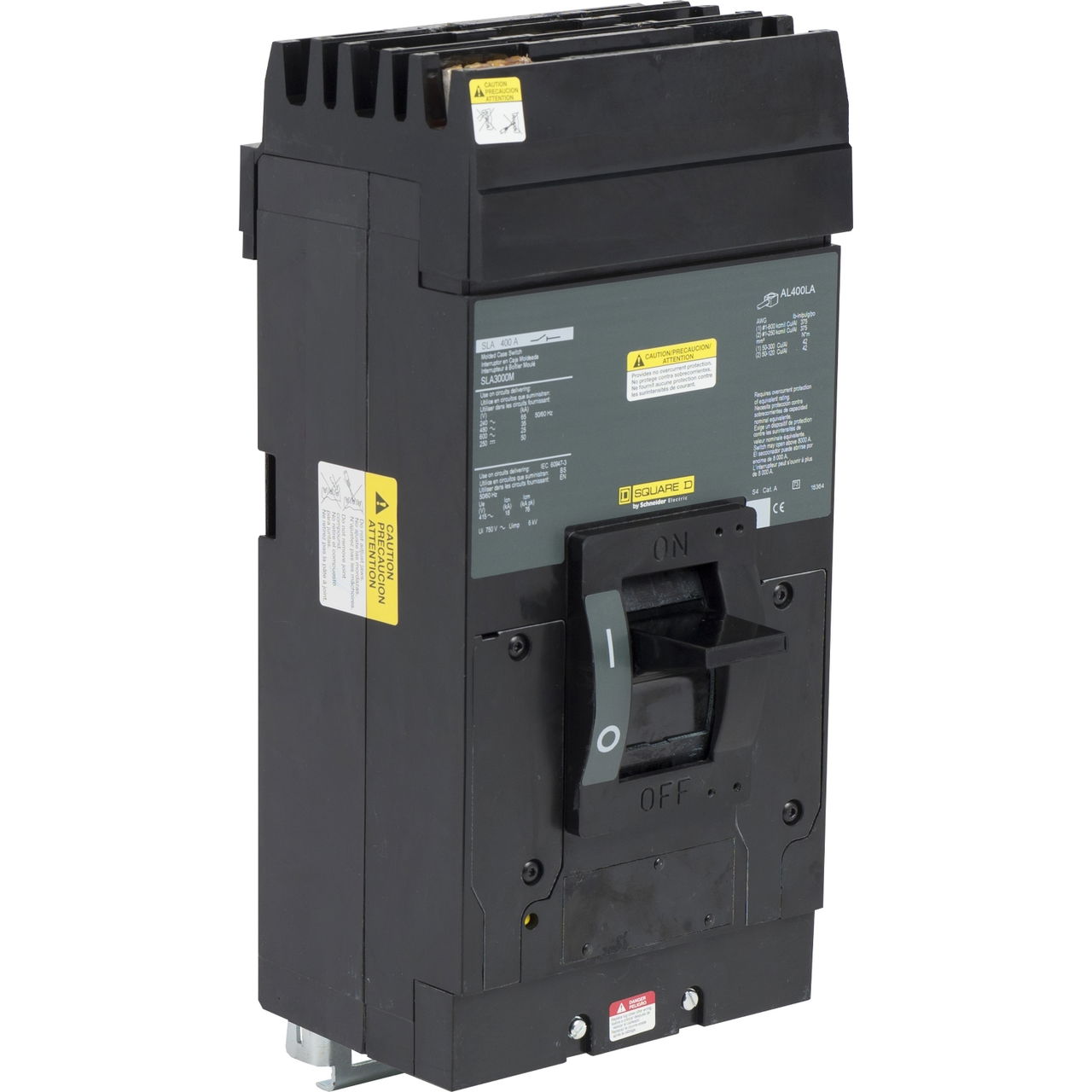 FA/LA MOLDED CASE AUTOMATIC SWITCH 415/240V, 400A, 3P