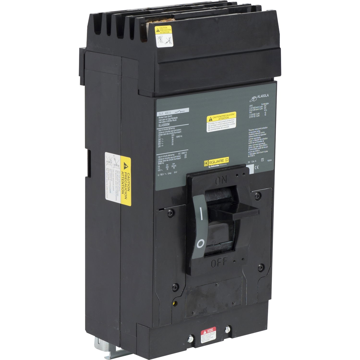 FA/LA MOLDED CASE AUTOMATIC SWITCH 415/240V, 400A, 3P