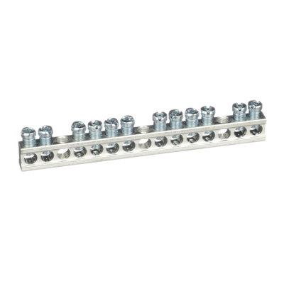 Load center accessory, QO/Homeline, ground bar kit, 12 terminals