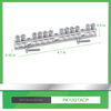 Load center accessory, QO/Homeline, ground bar kit, 12 terminals