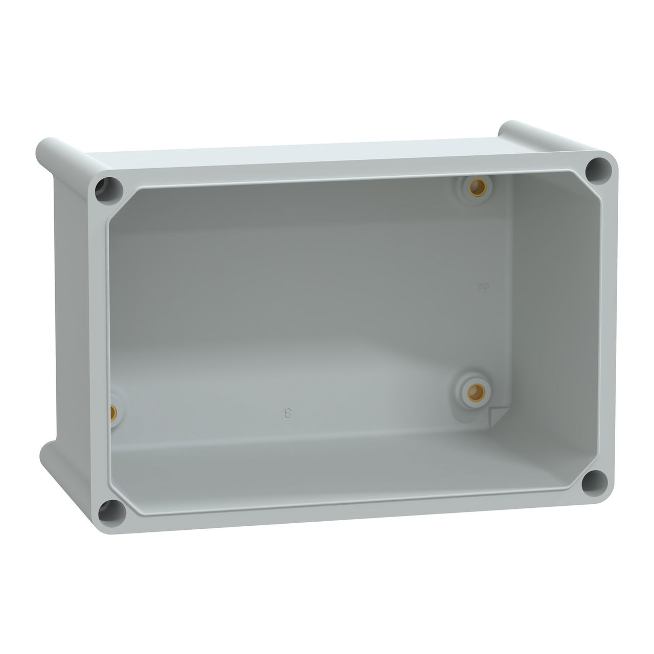 PLS box, polyester rear, transparent PC cover IP65 18x27x18cm – Image 2 of 3