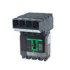 Molded case circuit breaker, PowerPacT 4, 4P, Icu 36kA, TMD thermal magnetic trip unit, 100A rating
