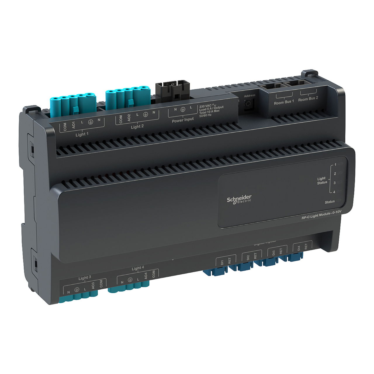 SmartX Room Controller Light Module, 0-10 VDC, 4 Channel