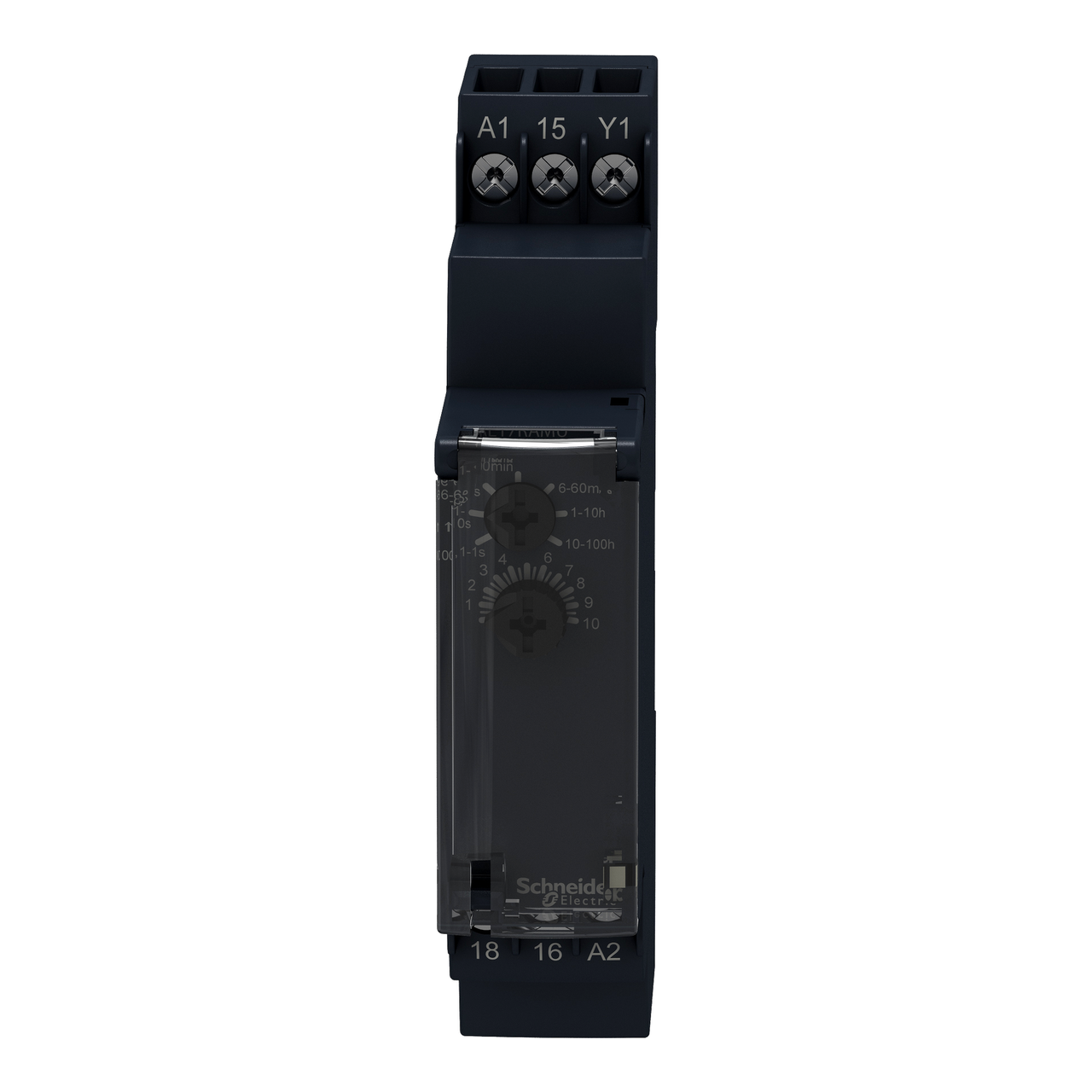 Modular timing relay, 8 A, 1 CO, 1 s..100 h, on delay, 24...240 V AC – Image 4 of 9