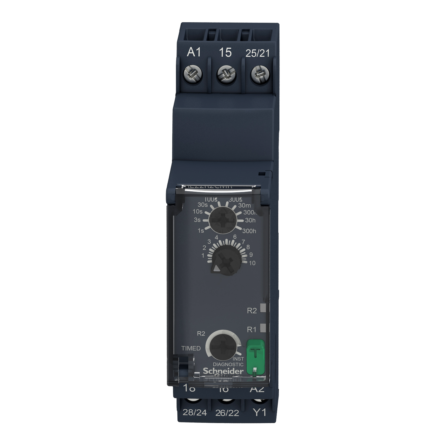Modular timing relay, 8 A, 2 CO, 0.05 s...300 h, off delay, 24...240 V AC/DC – Image 4 of 9