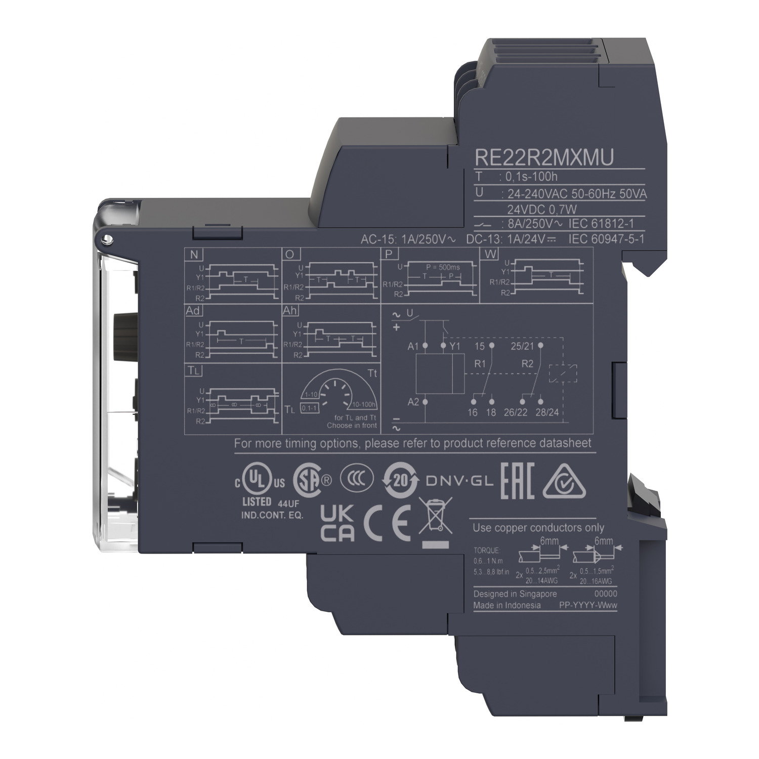 Tidrelä multi 2C/O 24VDC – Bild 7 av 9