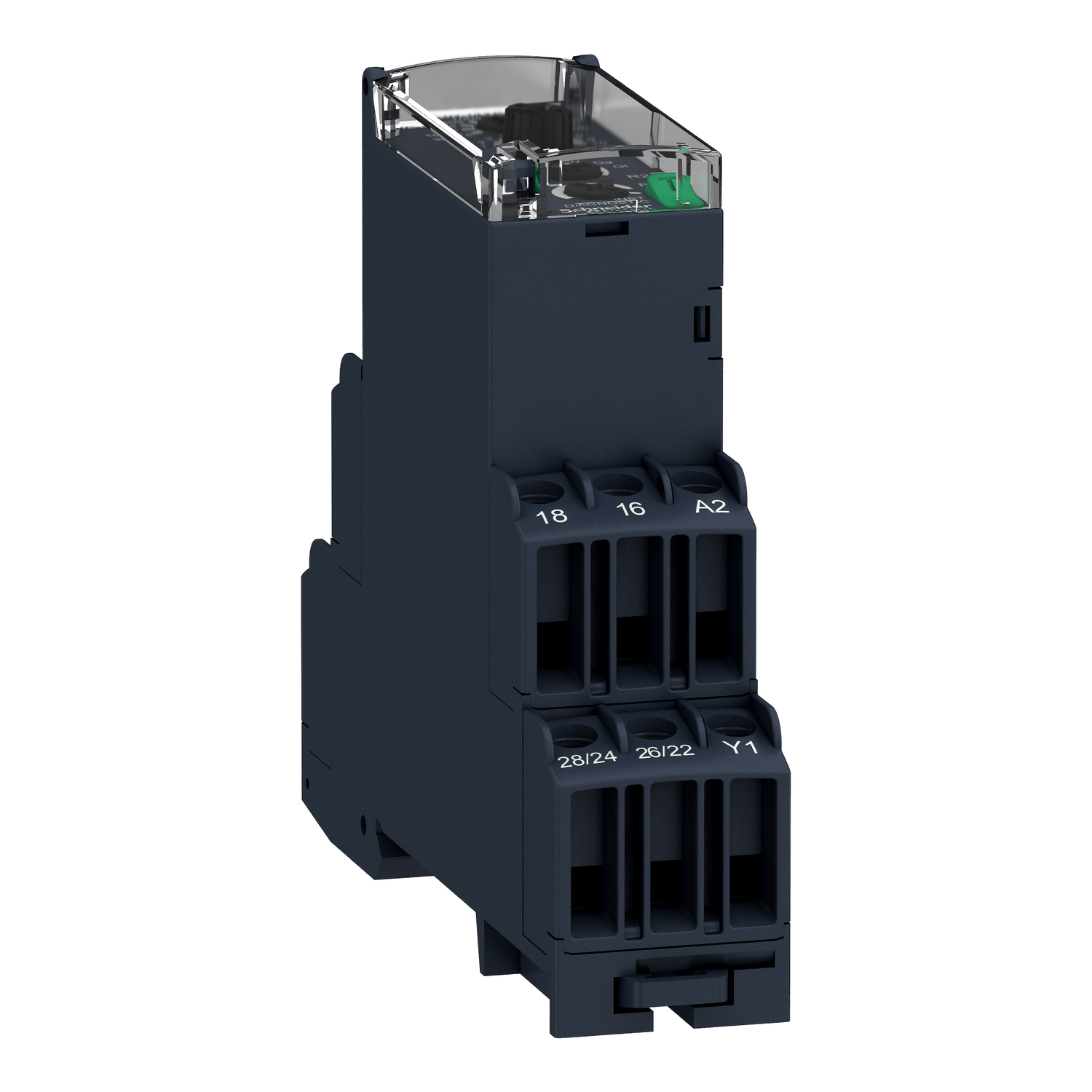 Modular timing relay, 8 A, 2 CO, 0.05s…300h, multifunction, 24...240 V AC/DC – Image 3 of 9