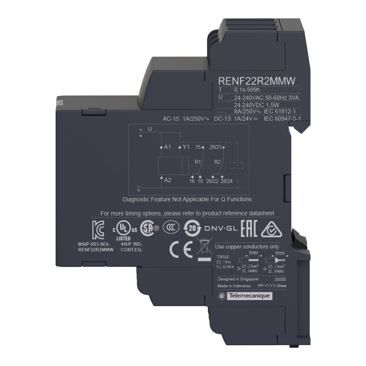 Tidrelä NFC Multi 24-240 VDC – Bild 7 av 9