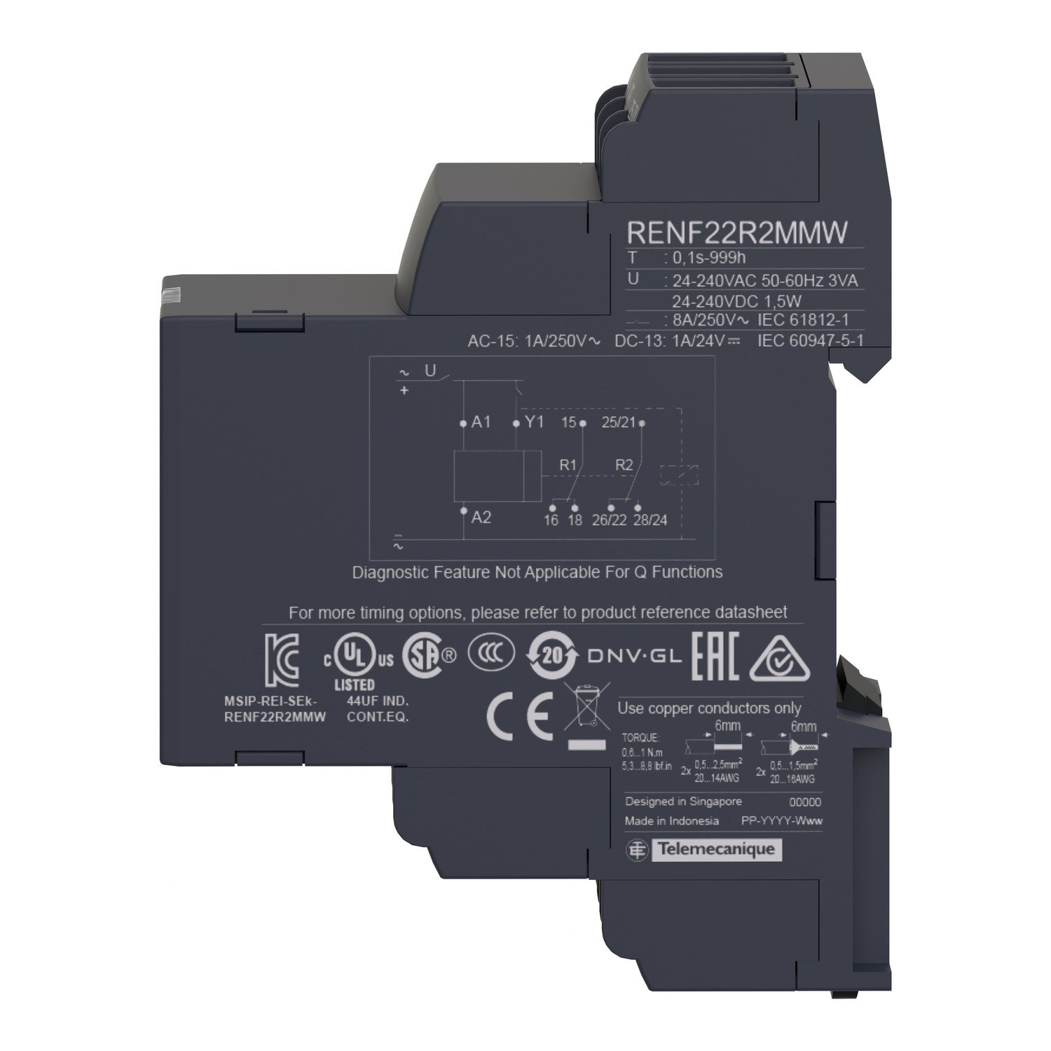 Tidrelä NFC Multi 24-240 VDC – Bild 7 av 9