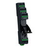 Harmony, Push-in socket, for RXG2 relays, 5 A, spring clamp terminals, separate contact