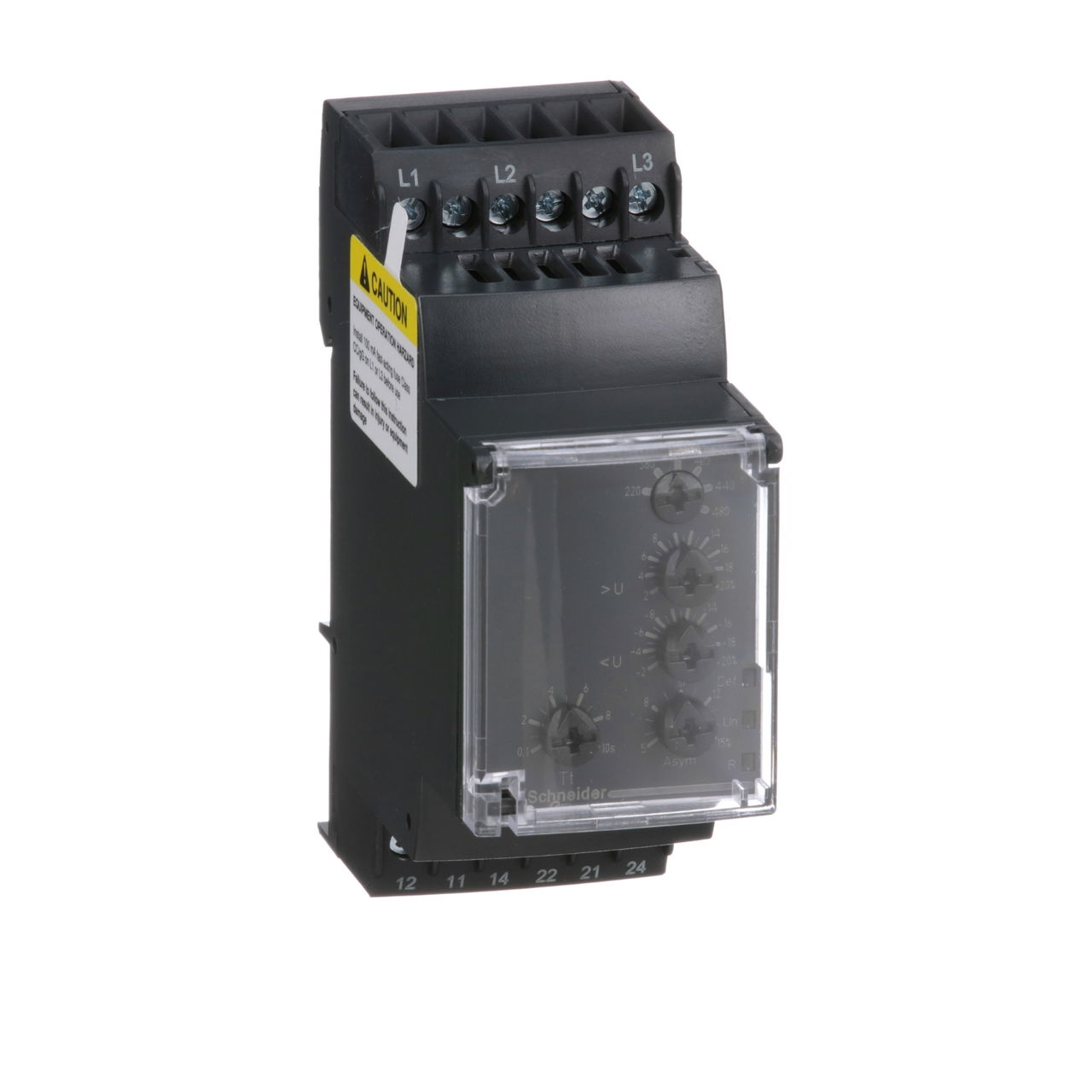Multifunction phase control relay RM35-T - range 194..528 V AC