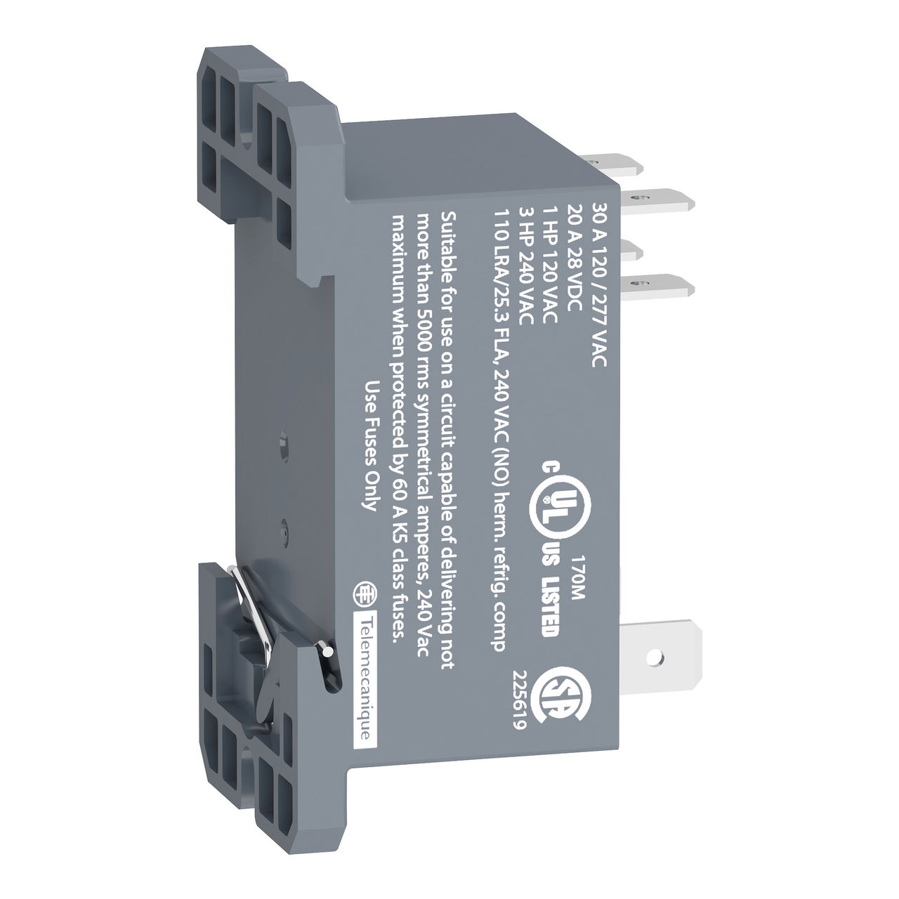 Power relay plug-in - Harmony RPF - 2 NO - 24 V AC - 30 A – Image 6 of 10