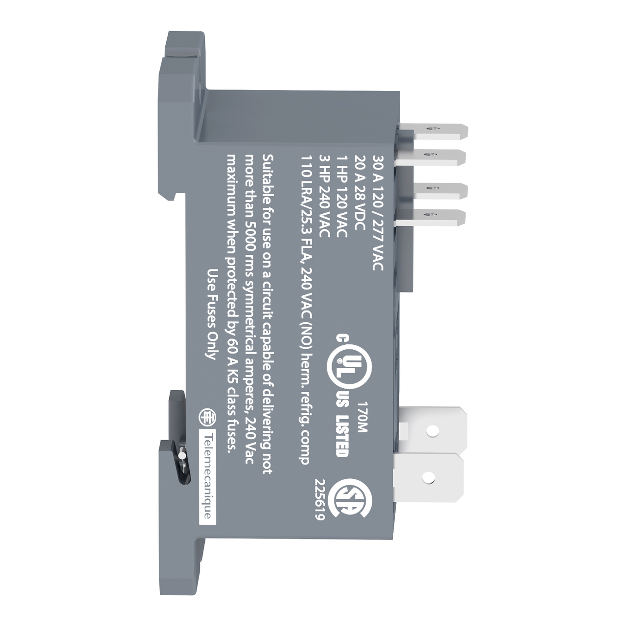 Power relay plug-in - Harmony RPF - 2 NO - 24 V DC - 30 A – Image 6 of 10