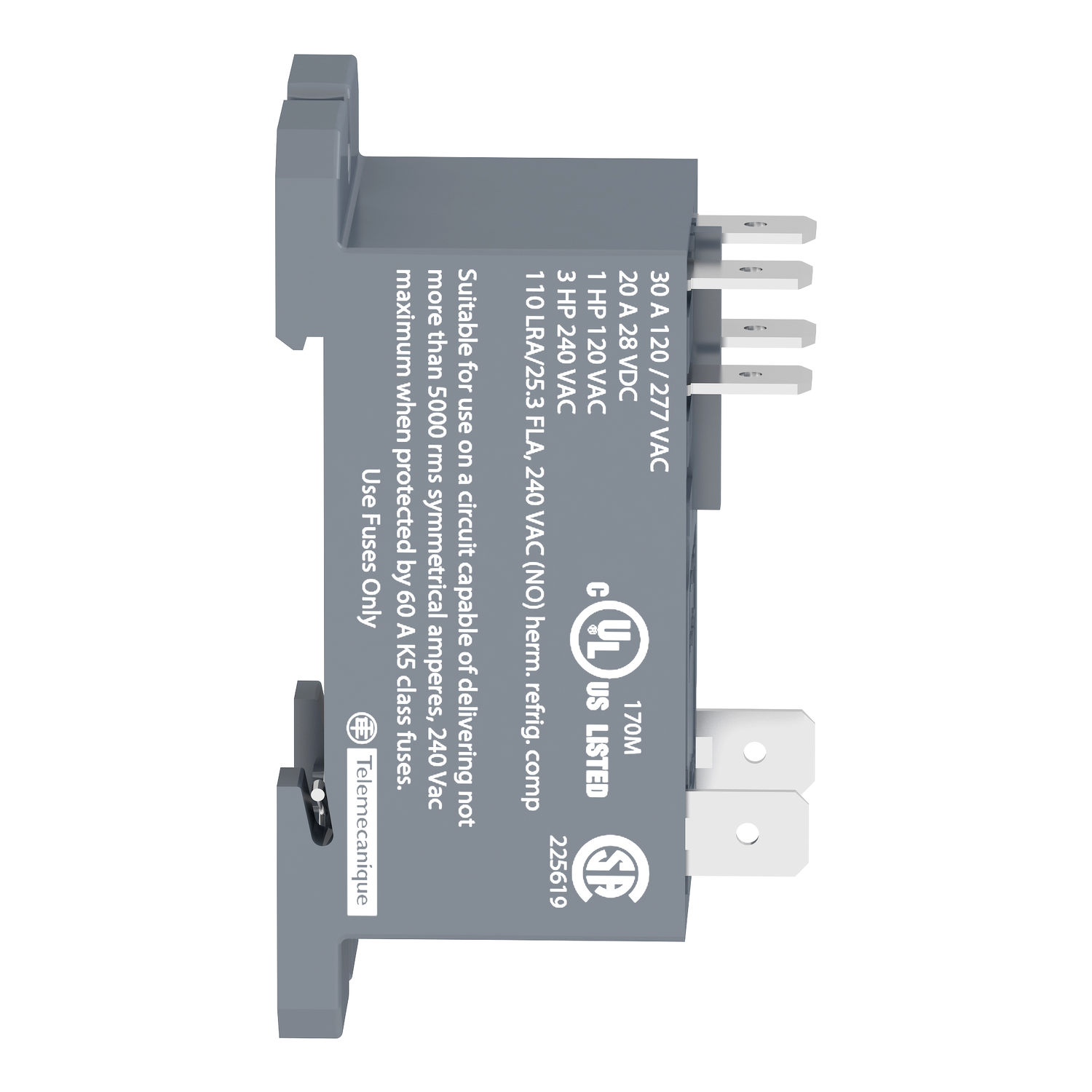 Power relay plug-in - Harmony RPF - 2 NO - 24 V DC - 30 A – Image 6 of 10