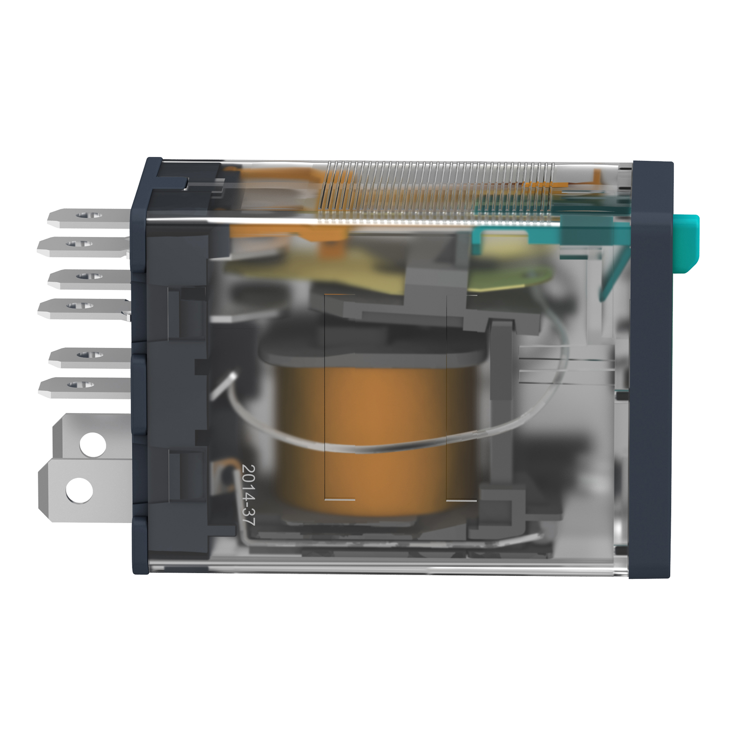 Power plug-in relay, 15 A, 2 CO, 24 V DC – Image 6 of 10