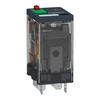 Power plug-in relay, 15 A, 2 CO, 230 V AC
