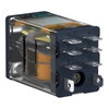 Power plug-in relay, 15 A, 2 CO, with LED, 48 V DC