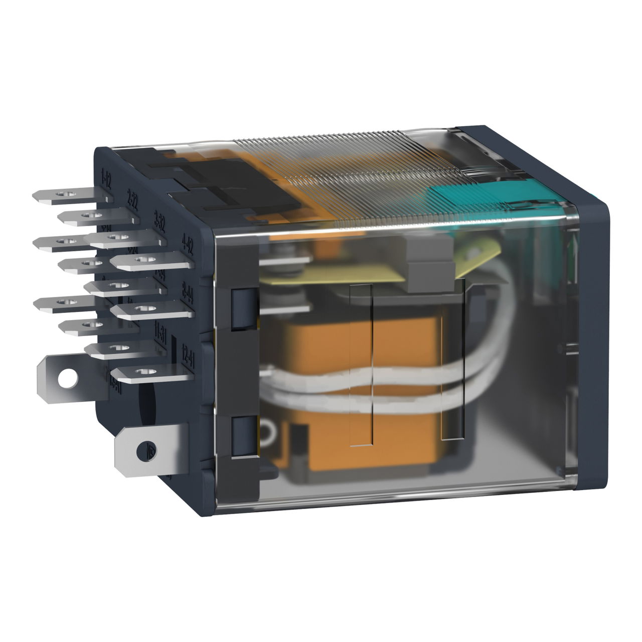 Power plug-in relay, 15 A, 4 CO, 24 V DC – Image 3 of 7