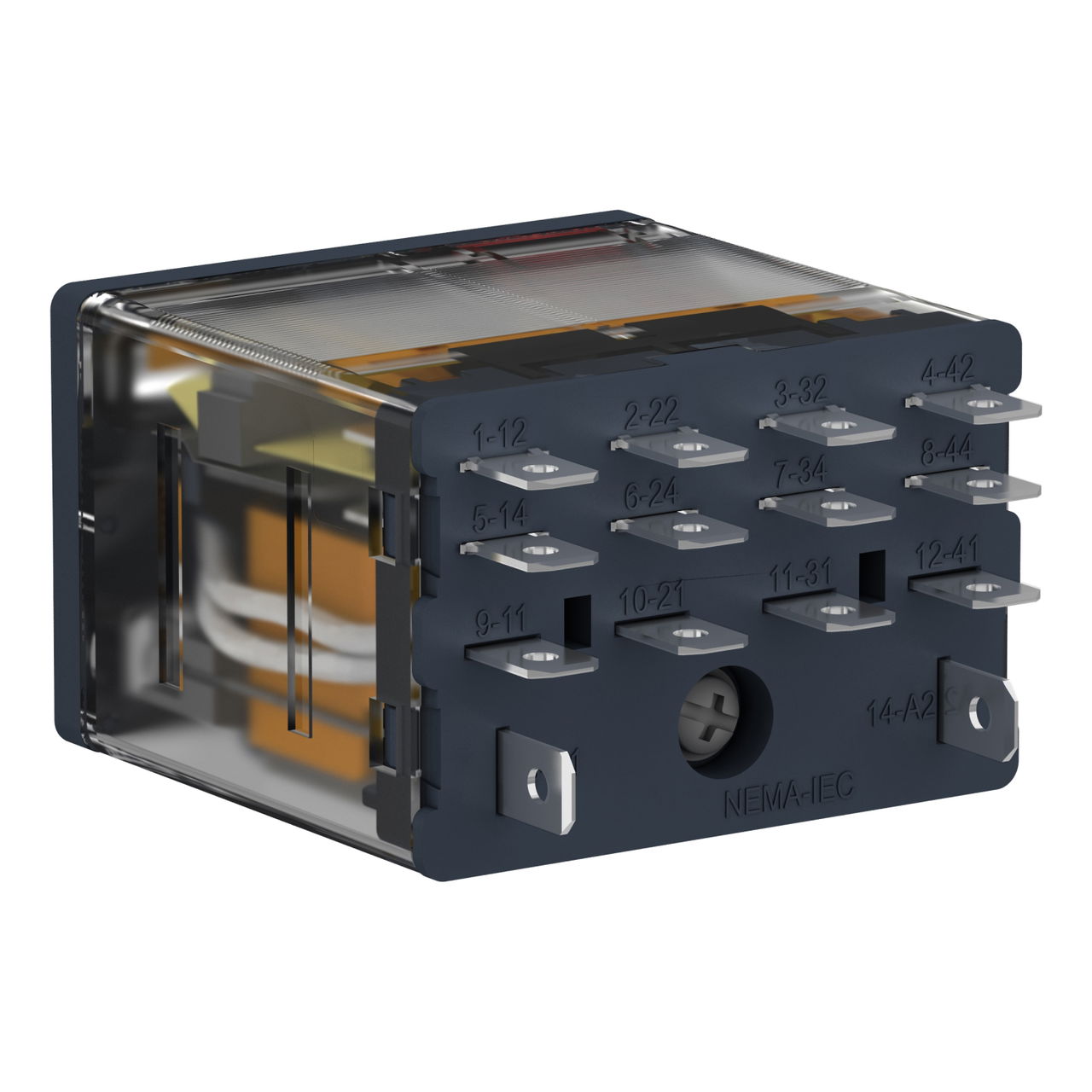 Power plug-in relay, 15 A, 4 CO, with LED, 24 V AC – Image 2 of 10