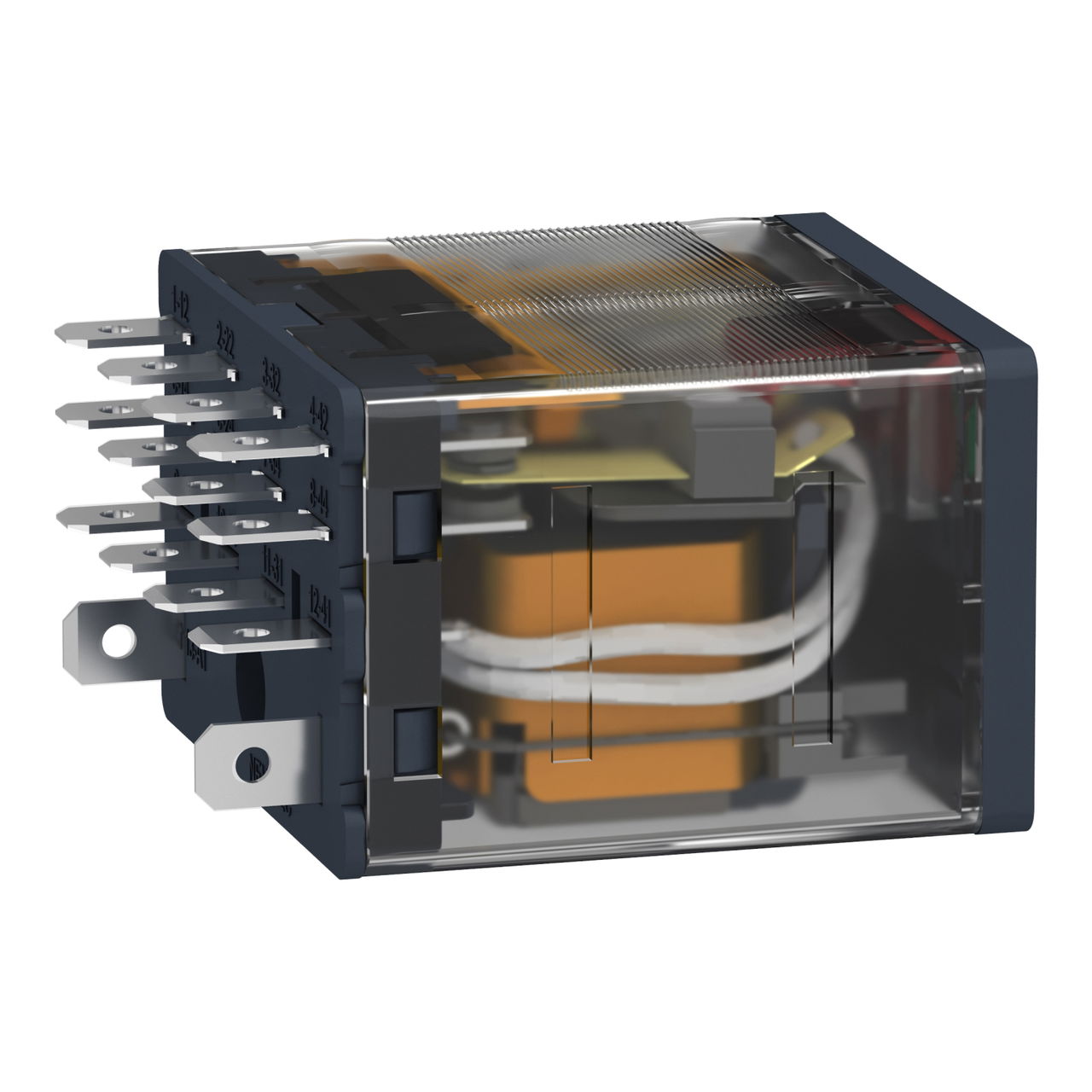 Power plug-in relay, 15 A, 4 CO, with LED, 24 V AC – Image 6 of 10