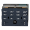 Power plug-in relay, 15 A, 4 CO, with LED, 24 V DC