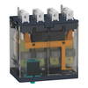 Power plug-in relay, 15 A, 4 CO, with LED, 24 V DC