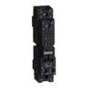 Socket, mixed contact, 16 A, relay type RPM1, screw clamp terminals, 250 V AC