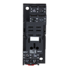Socket, mixed contact, 16 A, relay type RPM2, screw clamp terminals, 250 V AC