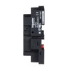 Socket, mixed contact, 16 A, relay type RPM2, screw clamp terminals, 250 V AC