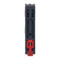 Interface-Relais 1W 12A 24VAC Sockel Bügel Varistor Schild montiert