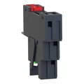 Interface-Relais 1W 12A 24VAC Sockel Bügel Varistor Schild montiert