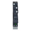 Interface-Relais 1W 12A 24VAC Sockel Bügel Varistor Schild montiert