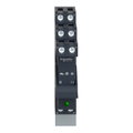 Interface-Relais 2W 8A 12VDC Sockel Bügel Diode Schild montiert