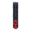 Interface-Relais 2W 8A 12VDC Sockel Bügel Diode Schild montiert