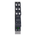 Interface-Relais 2W 8A 230VAC Sockel Bügel Varistor Schild montiert