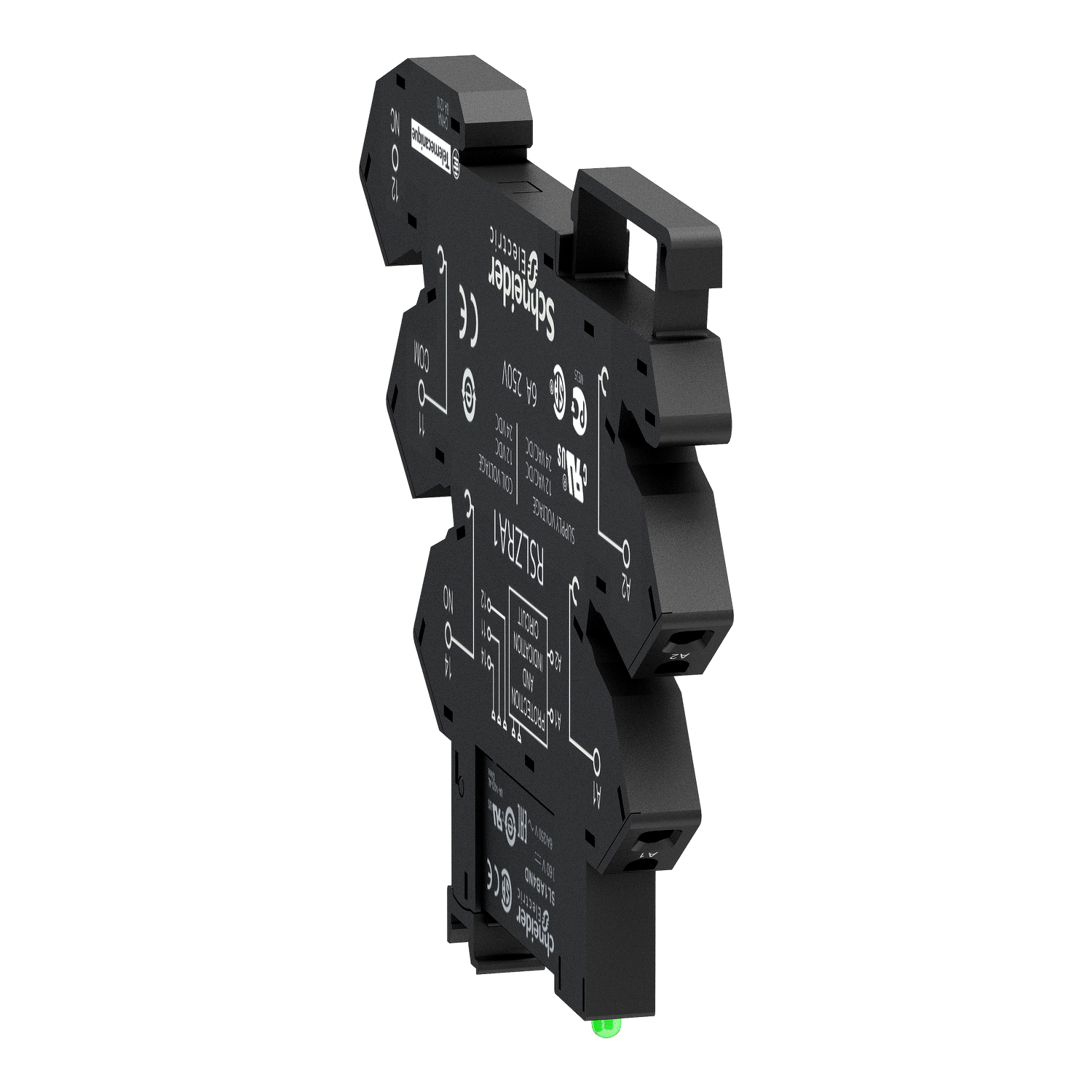 Interface plug-in relay, 6 A, 1 CO, with LED, 24 V DC – Image 5 of 10