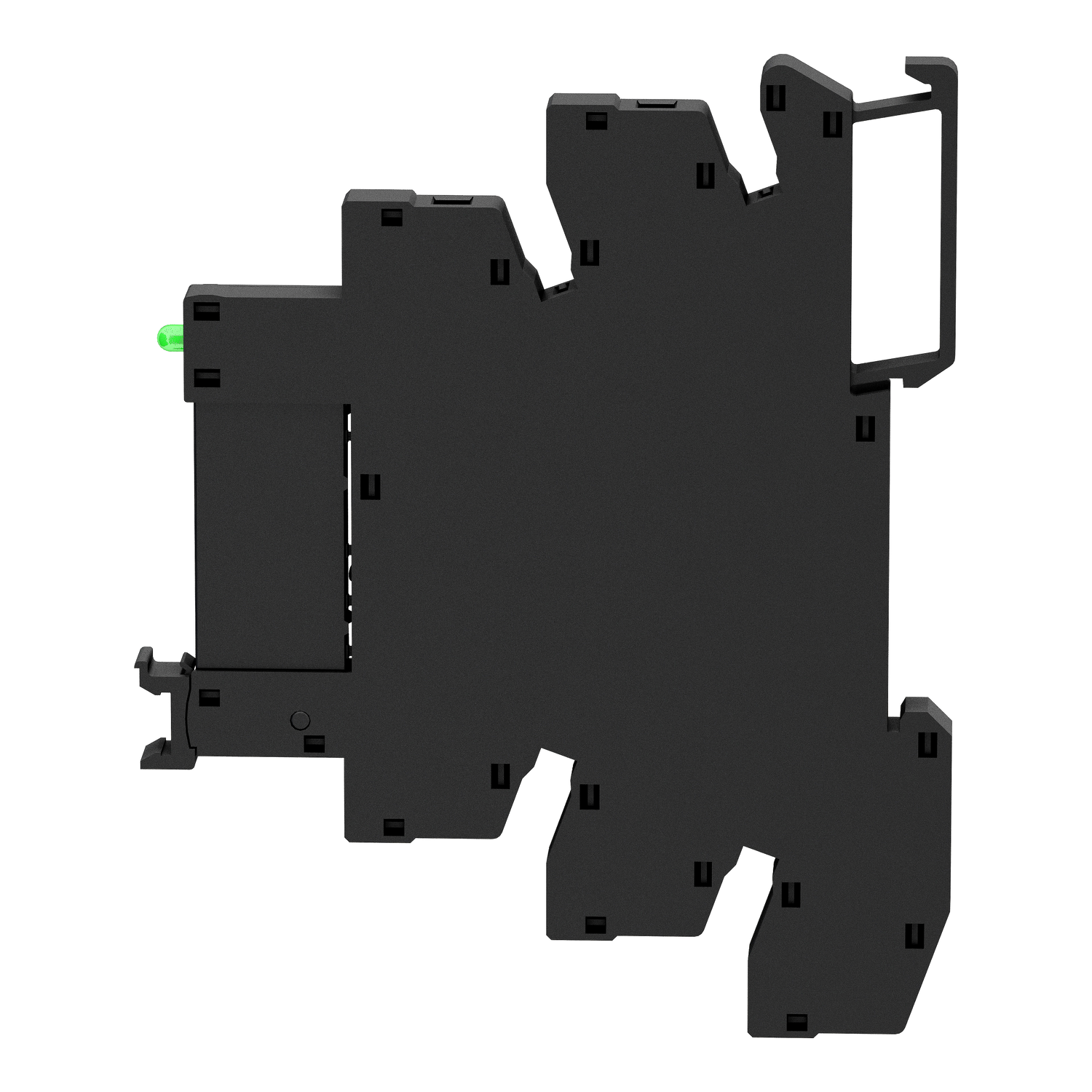 Slim interface relay pre-assembled, 6 A, 1 CO, LED, protection module, spring terminal, 24 V AC – Image 7 of 10