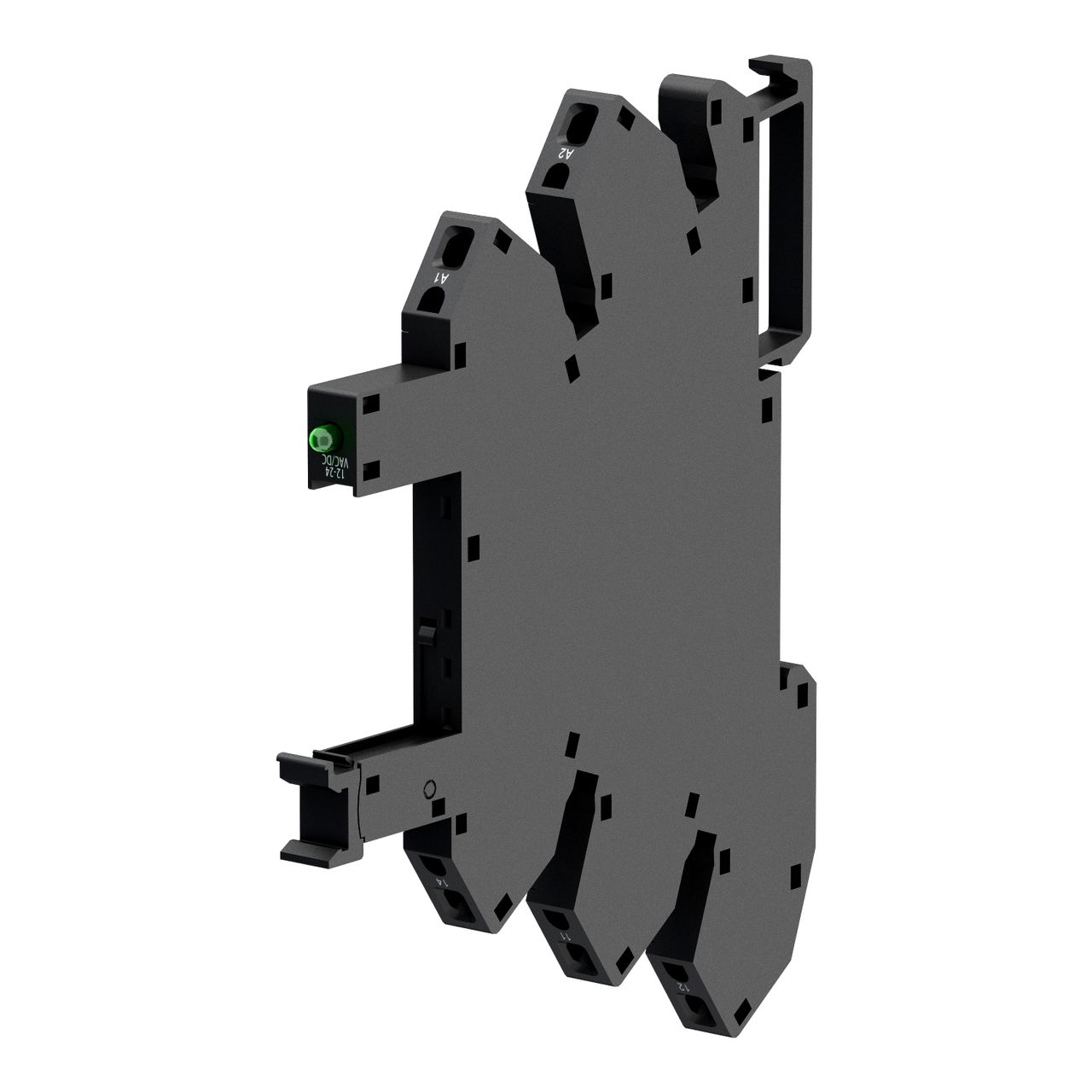 Spring socket equipped with LED and protection circuit, 48…60 V AC/DC – Image 4 of 7