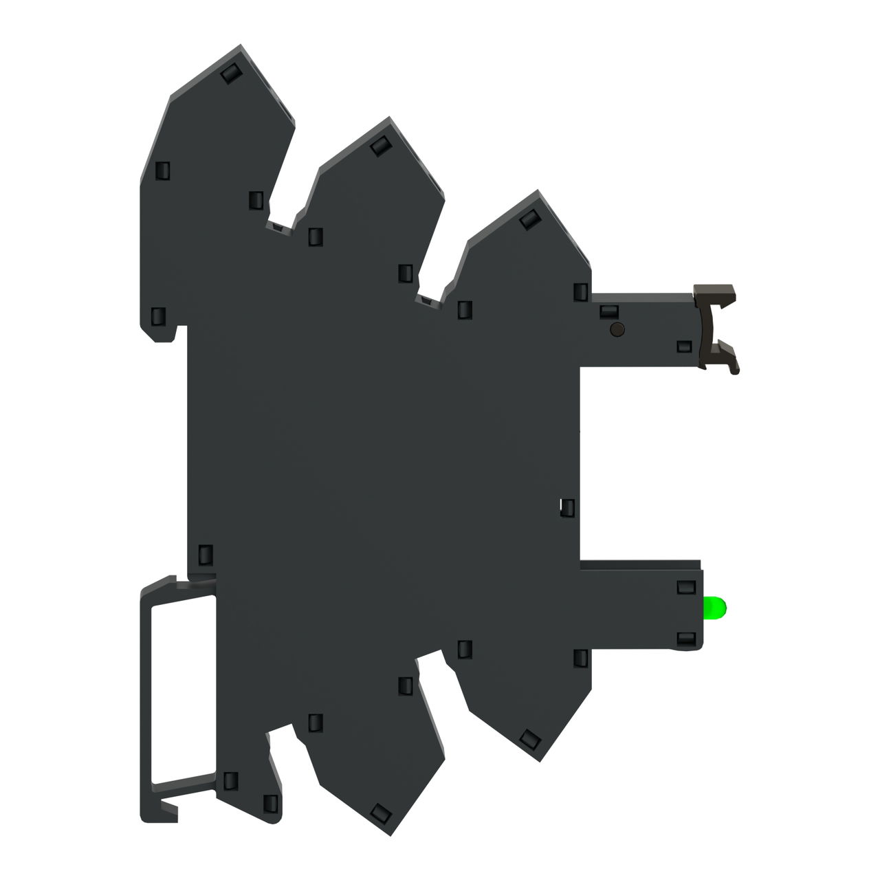 Spring socket equipped with LED and protection circuit, 230 V – Image 6 of 10