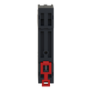 Socket, separate contact, 10 A, relay type RSB, screw connector, 250 V AC