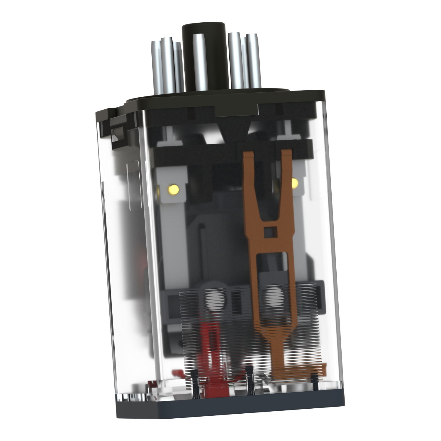 Universal plug-in relay - Harmony RUM - 2 C/O - 24 V AC - 10 A – Image 5 of 10