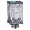 Universal plug-in relay - Harmony RUM - 2 C/O - 120 V AC - 10 A - with LED