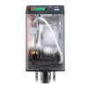 Universal plug-in relay - Harmony RUM - 2 C/O - 120 V AC - 10 A - with LED